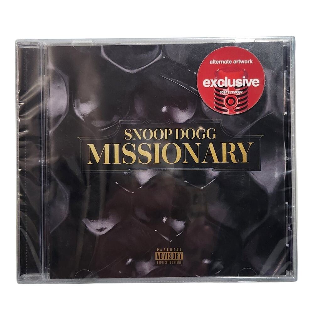 Snoop Dogg Missionary Alternative Artwork Cover CD Target Exclusive Brand New